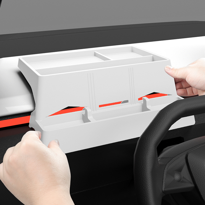Tesla Cybertruck Silicone Dashboard Storage Box